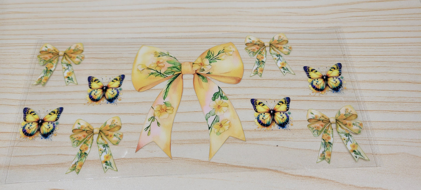 Yellow bows