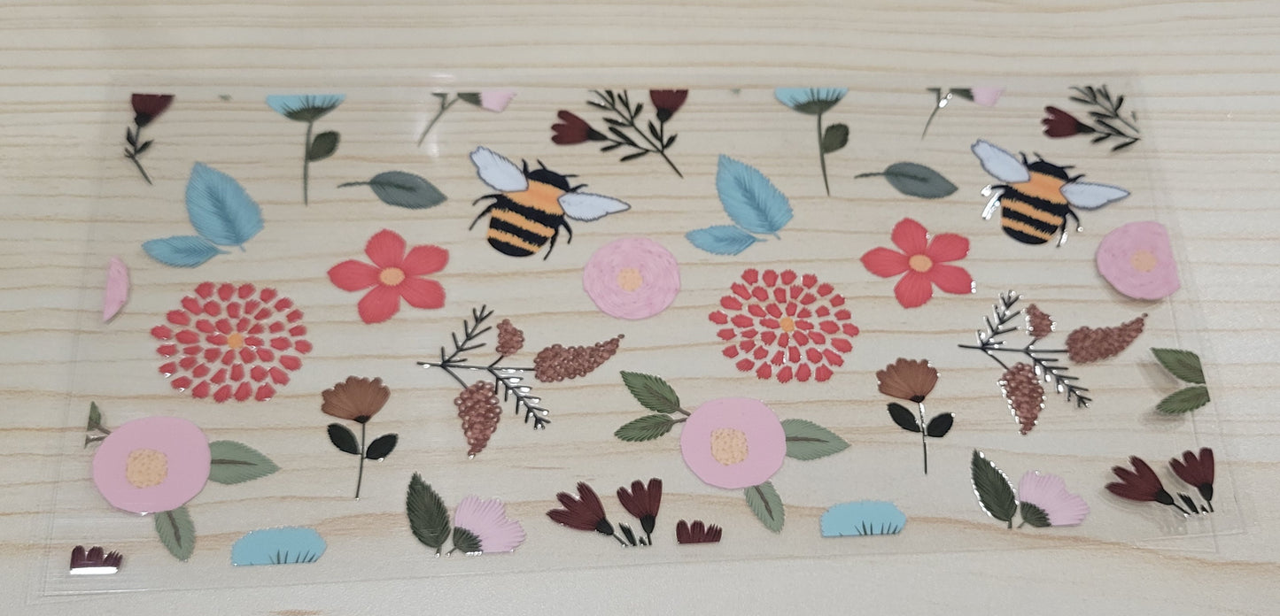 Bee, Flowers.
