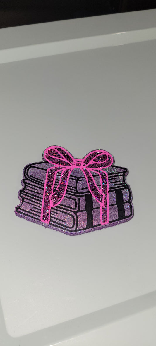 Stack of books Car Freshie