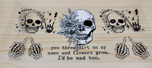 Skull flowers