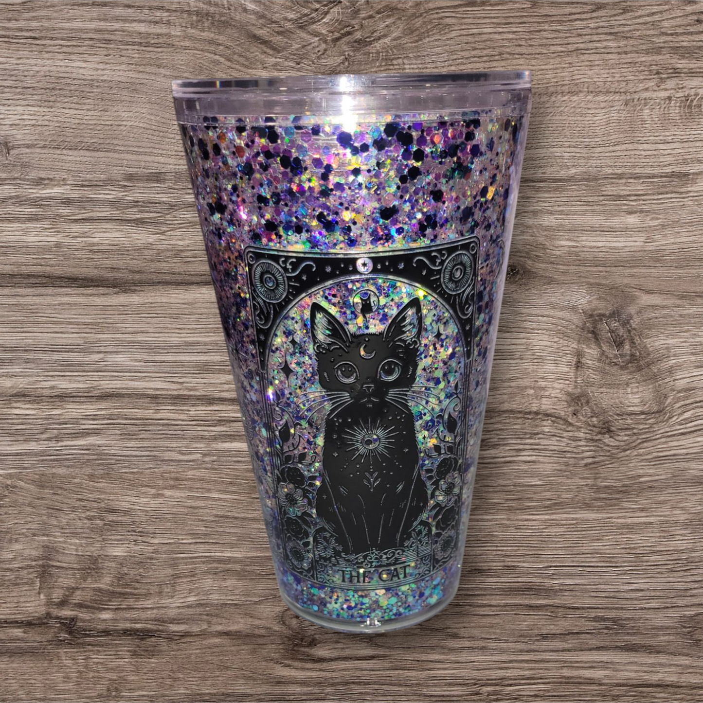 16 oz cat snowglobe