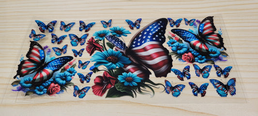 USA flowers & butterflies