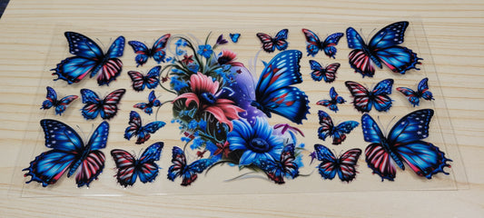 USA Dark butterfly
