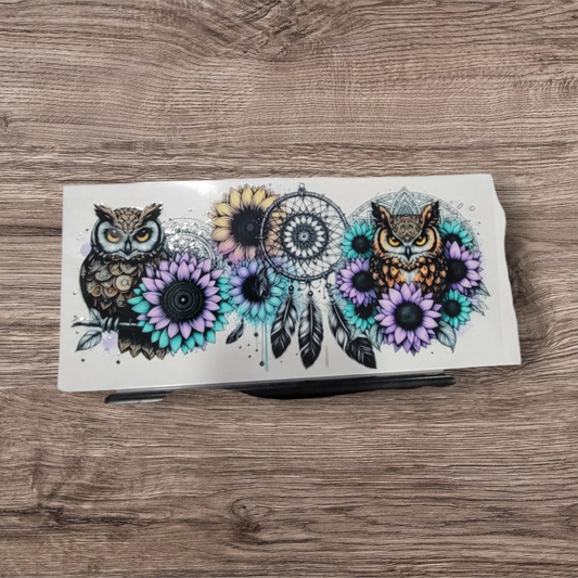 Owl Dream Catcher Decal