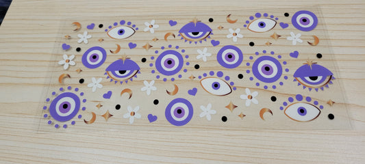 Purple eye