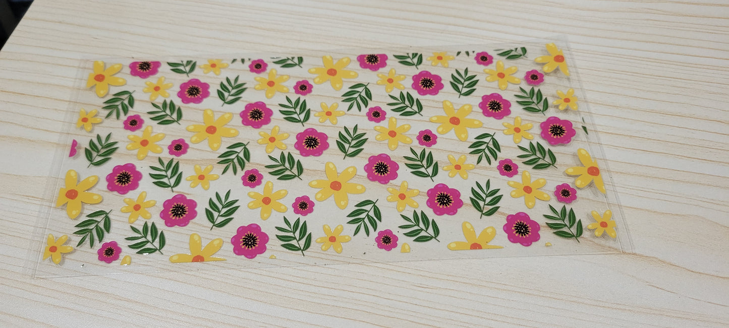 Pink/yellow flowers