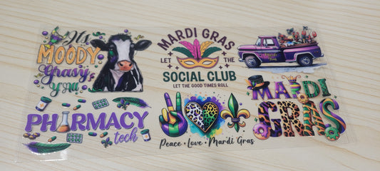 Pharmacy tech Mardi gras